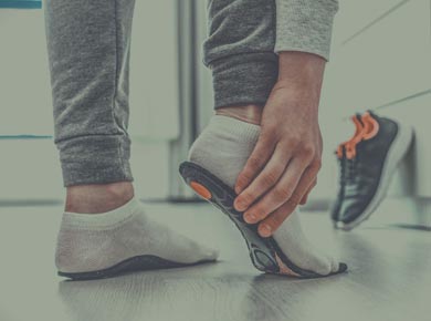 adaptatie van de voet