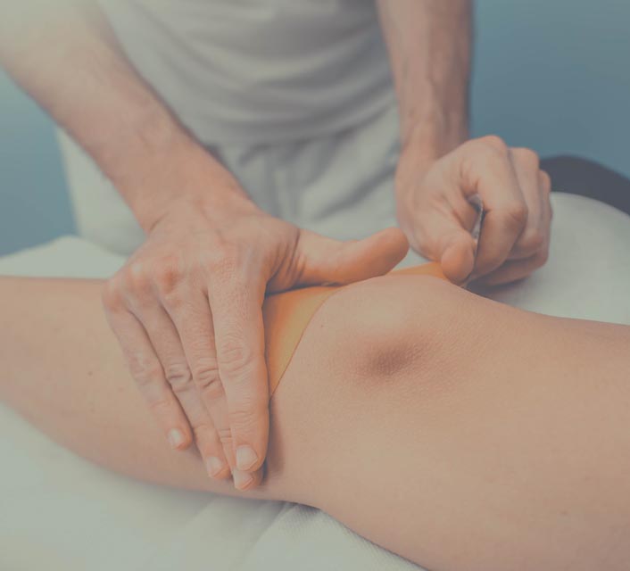 Verband of taping technieken